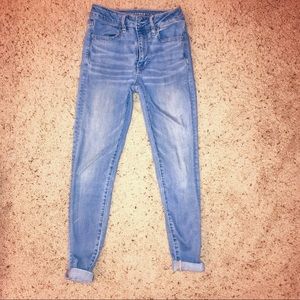 AEO High Waisted Skinny Jeans